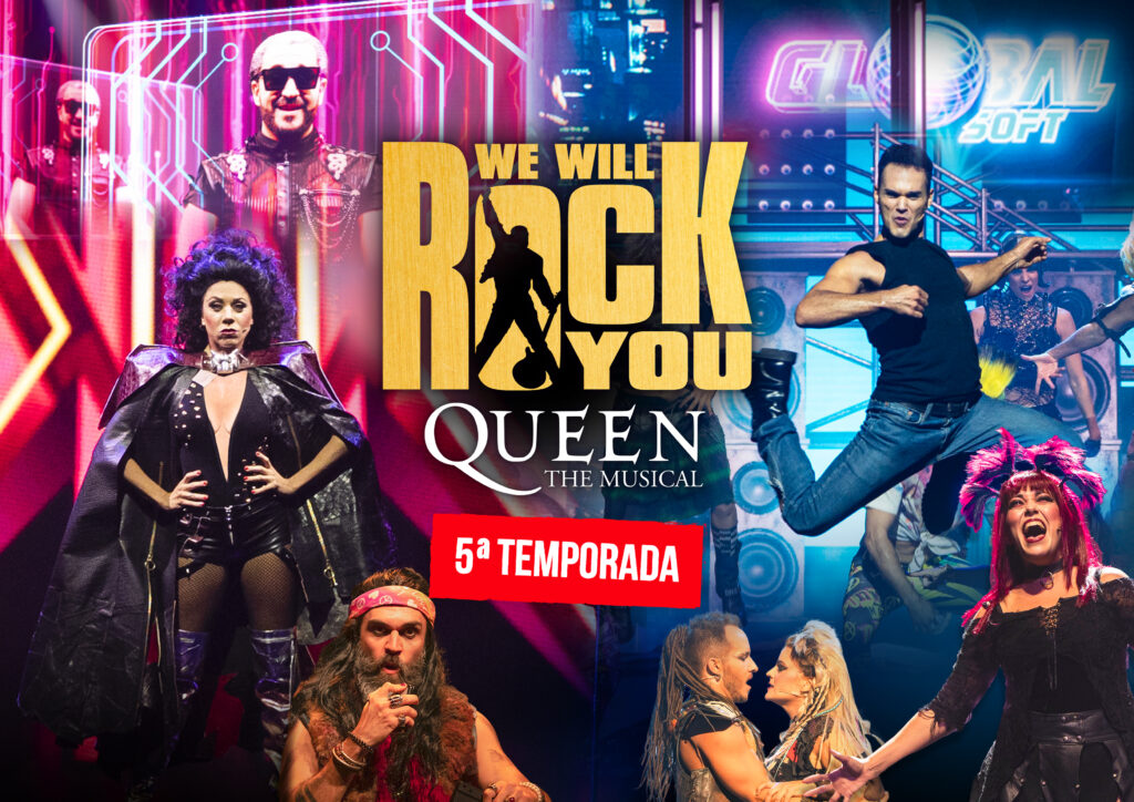Cartel We Will Rock You Móvil