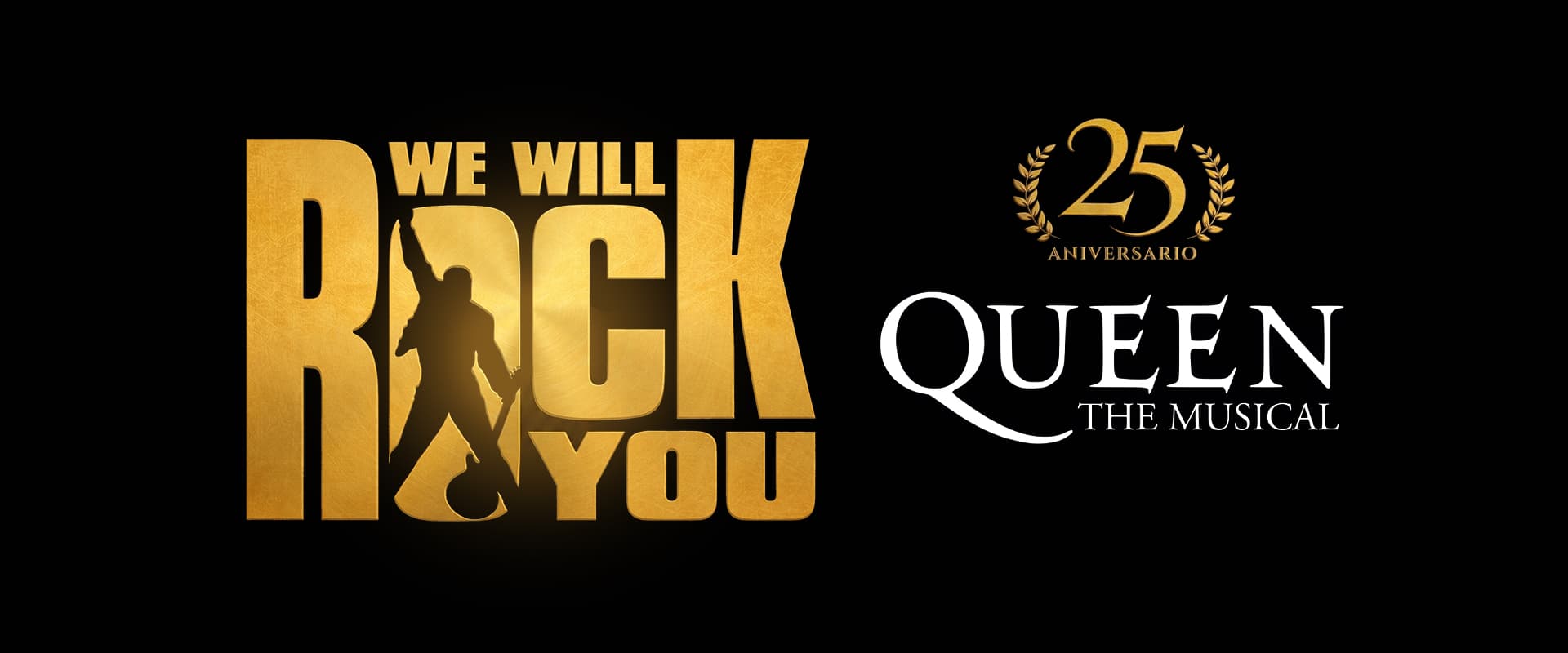 Cartel Promocional We Will Rock You Especial 25 años