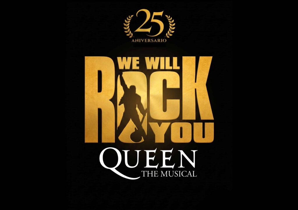 Cartel Promocional We Will Rock You Especial 25 años Responsive